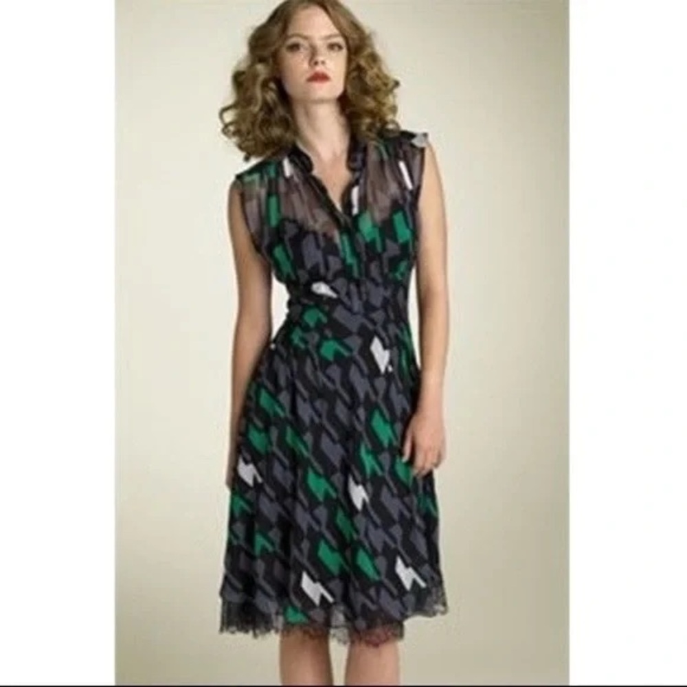 DVF Diane Von Furstenberg Finola Silk Slip Dress size 6